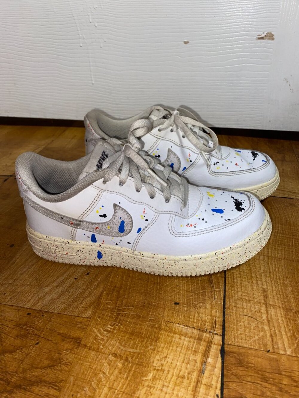 Nike Air Force 1 LV8 3 PS 'Paint Splatter - White' - Picture 5 of 7